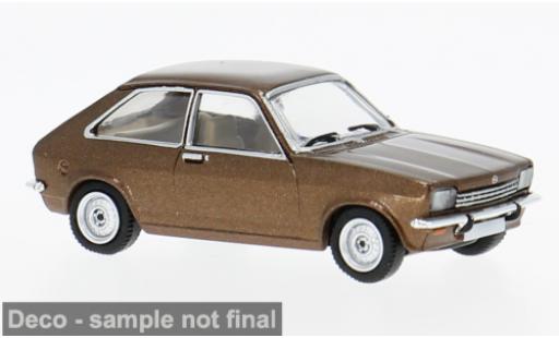 Opel Kadett 1/87 PCX87 C City braun 1975 1:87 coche miniatura