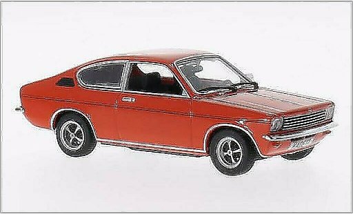 Opel Kadett C Coupe 1/43 Minichamps rojo 1973 coche miniatura
