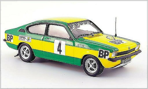 Opel Kadett C C 1/43 Trofeu GT/E No.4 BP Rally des 1000 Pistes 1976 coche miniatura