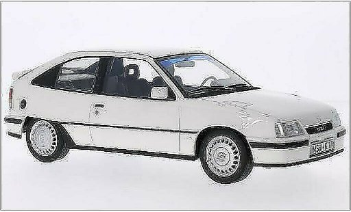 Opel Kadett E GSi 1/18 Norev blanco 1987 coche miniatura