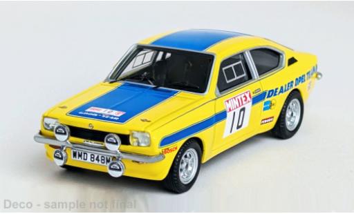 Opel Kadett 1/43 Trofeu GT/E Rally Mintex Dales 1975 Dealer Team #10 T.Fall/M.Wood 1:43 coche miniatura