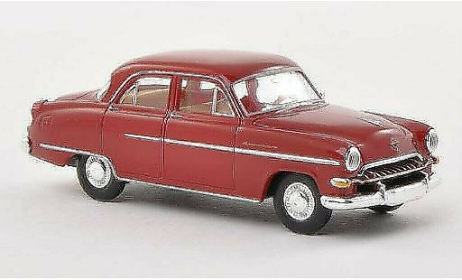 Opel Kapitan 1954 1/87 Brekina rojo coche miniatura