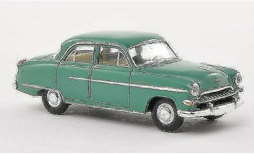 Opel Kapitan 1954 1/87 Brekina verde coche miniatura