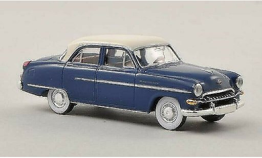 Opel Kapitan 1954 1/87 Brekina azul/beige coche miniatura