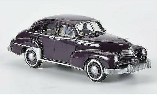 Opel Kapitan II. Baureihe 1/87 Wiking lila 1951 coche miniatura