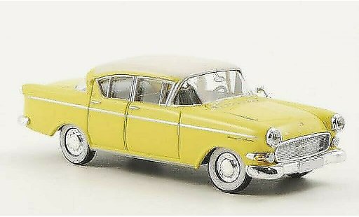 Opel Kapitan P2.5 1/87 Brekina P 2.5 amarillo/blanco coche miniatura