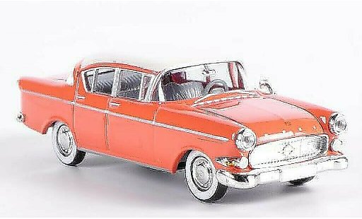 Opel Kapitan P2.5 1/87 Brekina lachs/blanco coche miniatura