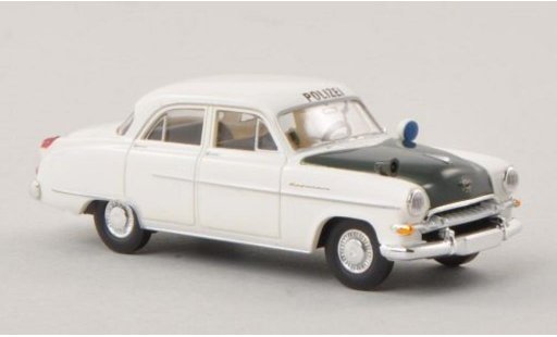 Opel Kapitan 1954 1/87 Brekina Polic&iacute;a NRW coche miniatura