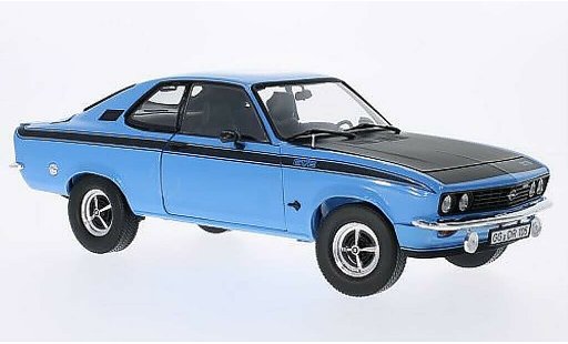 Opel Manta A 1/18 Norev GT/E azul 1975 coche miniatura