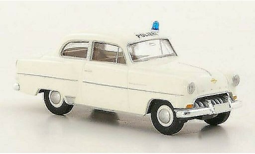 Opel Olympia Rekord 1/87 Brekina Polic&iacute;a coche miniatura
