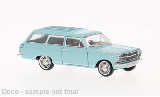 Opel Rekord 1/87 Brekina A Caravan t&uuml;rkis 1963 1:87 coche miniatura