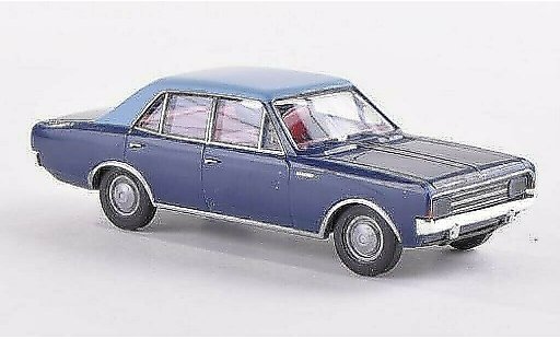 Opel Rekord C 1/87 Brekina azul/azul coche miniatura