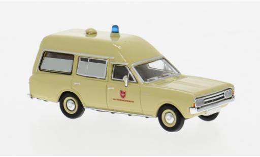 Opel Rekord 1/87 Brekina C KTW 1968 Malteser 1:87 coche miniatura