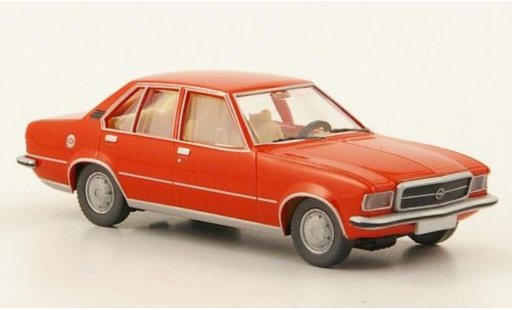 Opel Rekord D 1/87 Wiking rojo coche miniatura