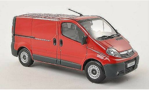 Opel Vivaro Base 1/43 Minichamps Transporter rojo 2001 coche miniatura