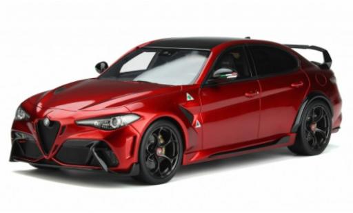 Alfa Romeo Giulia 1/18 Ottomobile GTAM metalico rojo 2020 coche miniatura