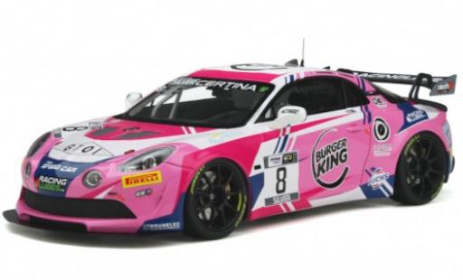 Aston Martin V8 Vantage GT4 1/18 Ottomobile Alpine A110 GT4 No.8 Team Speed Car French GT4 Cup 2020 R.Consani/B.Lariche coche miniatura