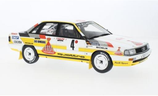Audi 200 quattro 1/18 Ottomobile No.4 HB Team HB Rallye WM Rallye Monte Carlo 1987 1:18 coche miniatura