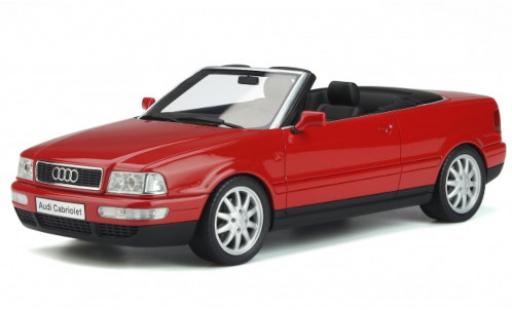 Coche miniatura Audi 80 1/18 Ottomobile (B4) Cabriolet 2.8 rojo 2000 Audi 80 1/18 Ottomobile (B4) Cabriolet 2.8 rojo 2000 coche miniatura