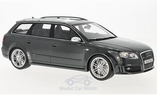 Audi RS4 1/18 Ottomobile (B7) metalico gris 2006 coche miniatura