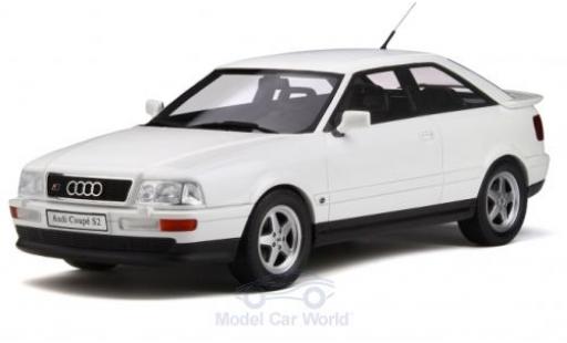 Coche miniatura Audi S2 1/18 Ottomobile metalico blanco 1991 Audi S2 1/18 Ottomobile metalico blanco 1991 coche miniatura