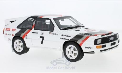 Coche miniatura Audi Sport Quattro 1/18 Ottomobile Sport quattro No.7 Pikes Peak 1984 M.Mouton Audi Sport Quattro 1/18 Ottomobile Sport quattro No.7 Pikes Peak 1984 M.Mouton coche miniatura