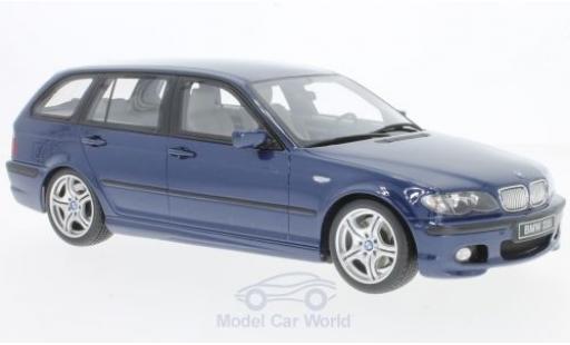 Coche miniatura Bmw 330 E46 1/18 Ottomobile i (E46) Touring M Pack metalico azul 2005 Bmw 330 E46 1/18 Ottomobile i (E46) Touring M Pack metalico azul 2005 coche miniatura