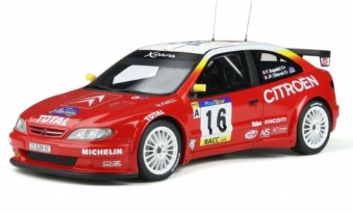 Coche miniatura Citroen Xsara 1/18 Ottomobile Kit Car No.16 Rallye WM Rally Catalunya 1999 P.Bugalski/JP.Chiaroni Citroen Xsara 1/18 Ottomobile Kit Car No.16 Rallye WM Rally Catalunya 1999 P.Bugalski/JP.Chiaroni coche miniatura