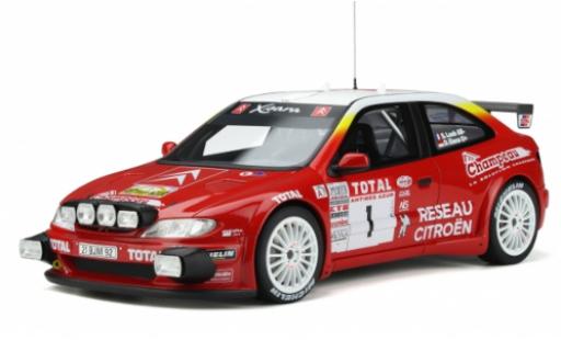 Citroen Xsara 1/18 Ottomobile Kitcar No.1 Rally Antibes 2001 S.Loeb/D.Elena coche miniatura