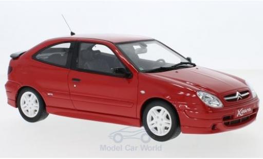 Coche miniatura Citroen Xsara 1/18 Ottomobile Sport Phase 1 rojo 2000 Citroen Xsara 1/18 Ottomobile Sport Phase 1 rojo 2000 coche miniatura