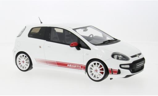 Fiat Grande Punto 1/18 Ottomobile Abarth esseesse weiss/rojo 2010 1:18 coche miniatura