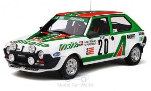 Fiat Ritmo 1/18 Ottomobile Abarth No.20 Alitalia Rallye WM Rallye Monte Carlo 1979 A.Bettega/M.Perissinot coche miniatura