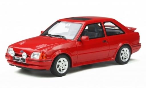 Coche miniatura Ford Escort 1/18 Ottomobile Mk4 RS Turbo rojo 1990 Ford Escort 1/18 Ottomobile Mk4 RS Turbo rojo 1990 coche miniatura