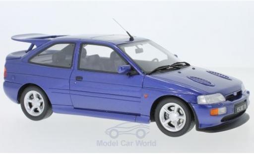 Coche miniatura Ford Escort 1/18 Ottomobile RS Cosworth metalico azul 1992 Ford Escort 1/18 Ottomobile RS Cosworth metalico azul 1992 coche miniatura