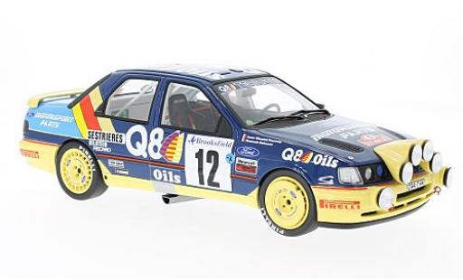Coche miniatura Ford Sierra 1/18 Ottomobile 4x4 No.12 Q8 Rallye WM Rallye Monte Carlo 1991 F.Delecour/A.C.Powels Ford Sierra 1/18 Ottomobile 4x4 No.12 Q8 Rallye WM Rallye Monte Carlo 1991 F.Delecour/A.C.Powels coche miniatura