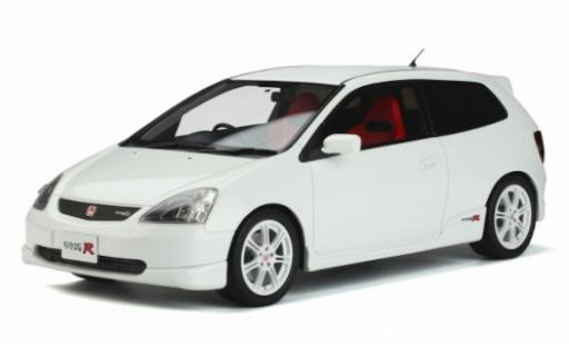 Coche miniatura Honda Civic 1/18 Ottomobile Type R (EP3) blanco RHD 2005 Honda Civic 1/18 Ottomobile Type R (EP3) blanco RHD 2005 coche miniatura