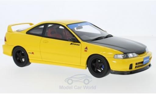 Coche miniatura Honda Integra 1/18 Ottomobile (DC2) Spoon amarillo/negro RHD 1998 Honda Integra 1/18 Ottomobile (DC2) Spoon amarillo/negro RHD 1998 coche miniatura
