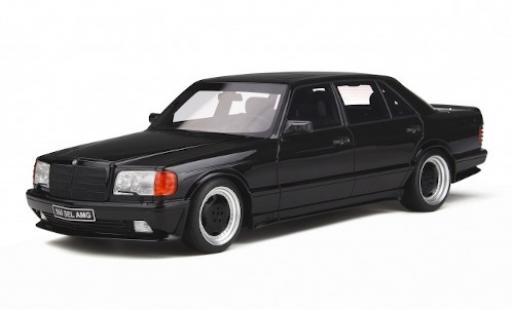 Coche miniatura Mercedes 560 1/18 Ottomobile 6.0 SEL AMG (W126) metalico negro Mercedes 560 1/18 Ottomobile 6.0 SEL AMG (W126) metalico negro coche miniatura