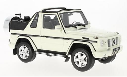 Coche miniatura Mercedes Classe G 1/18 Ottomobile Cabriolet blanco Mercedes Classe G 1/18 Ottomobile Cabriolet blanco coche miniatura