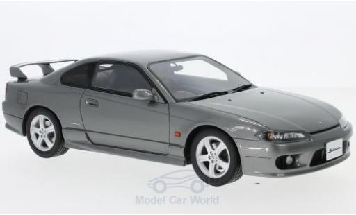 Coche miniatura Nissan Silvia 1/18 Ottomobile Spec-R AERO (S15) metalico gris RHD 1999 Nissan Silvia 1/18 Ottomobile Spec-R AERO (S15) metalico gris RHD 1999 coche miniatura
