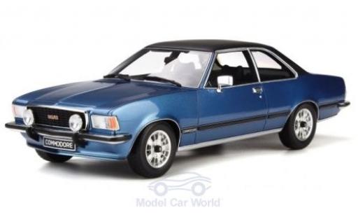 Coche miniatura Opel Commodore 1/18 Ottomobile B GS/E metalico azul/negro 1977 Opel Commodore 1/18 Ottomobile B GS/E metalico azul/negro 1977 coche miniatura