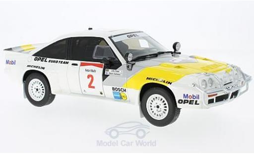 Opel Manta 1/18 Ottomobile 400 Gr. B No.2 Rallye Safari 1985 R.Aaltonen/L.Drews coche miniatura