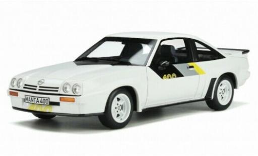 Opel Manta 1/18 Ottomobile B 400 blanco/Dekor 1982 coche miniatura