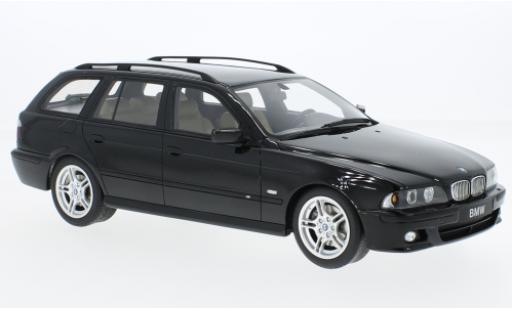 Bmw 540 1/18 Ottomobile Touring (E39) M-Pack metallise negro 2001 coche miniatura