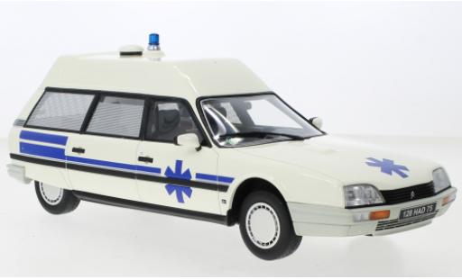 Coche miniatura Citroen CX 1/18 Ottomobile Break Ambulance Quasar Heuliez blanco 1987 Citroen CX 1/18 Ottomobile Break Ambulance Quasar Heuliez blanco 1987 coche miniatura