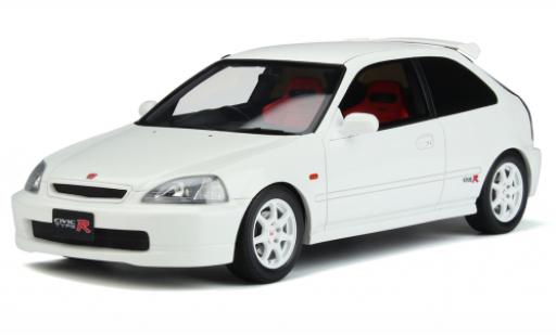 Coche miniatura Honda Civic 1/18 Ottomobile EK9 Type R blanco RHD 1997 Honda Civic 1/18 Ottomobile EK9 Type R blanco RHD 1997 coche miniatura