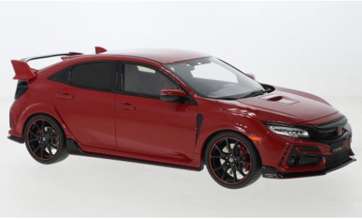 Coche miniatura Honda Civic 1/18 Ottomobile (FK8) Type R GT Euro Spec metallise rouge foncé 2020 Honda Civic 1/18 Ottomobile (FK8) Type R GT Euro Spec metallise rouge foncé 2020 coche miniatura