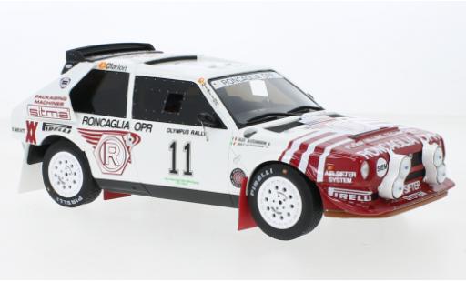 Coche miniatura Lancia Delta 1/18 Ottomobile S4 No.11 Rallye WM Olympus Rallye 1986 Lancia Delta 1/18 Ottomobile S4 No.11 Rallye WM Olympus Rallye 1986 coche miniatura