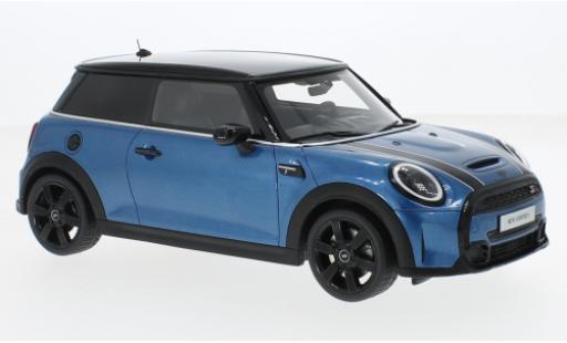 Coche miniatura Mini Cooper 1/18 Ottomobile S metallise azul/negro 2021 Mini Cooper 1/18 Ottomobile S metallise azul/negro 2021 coche miniatura