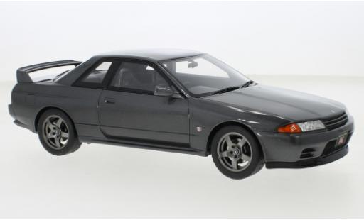 Coche miniatura Nissan Skyline 1/18 Ottomobile GT-R (R32) metallise gris 1993 Nissan Skyline 1/18 Ottomobile GT-R (R32) metallise gris 1993 coche miniatura